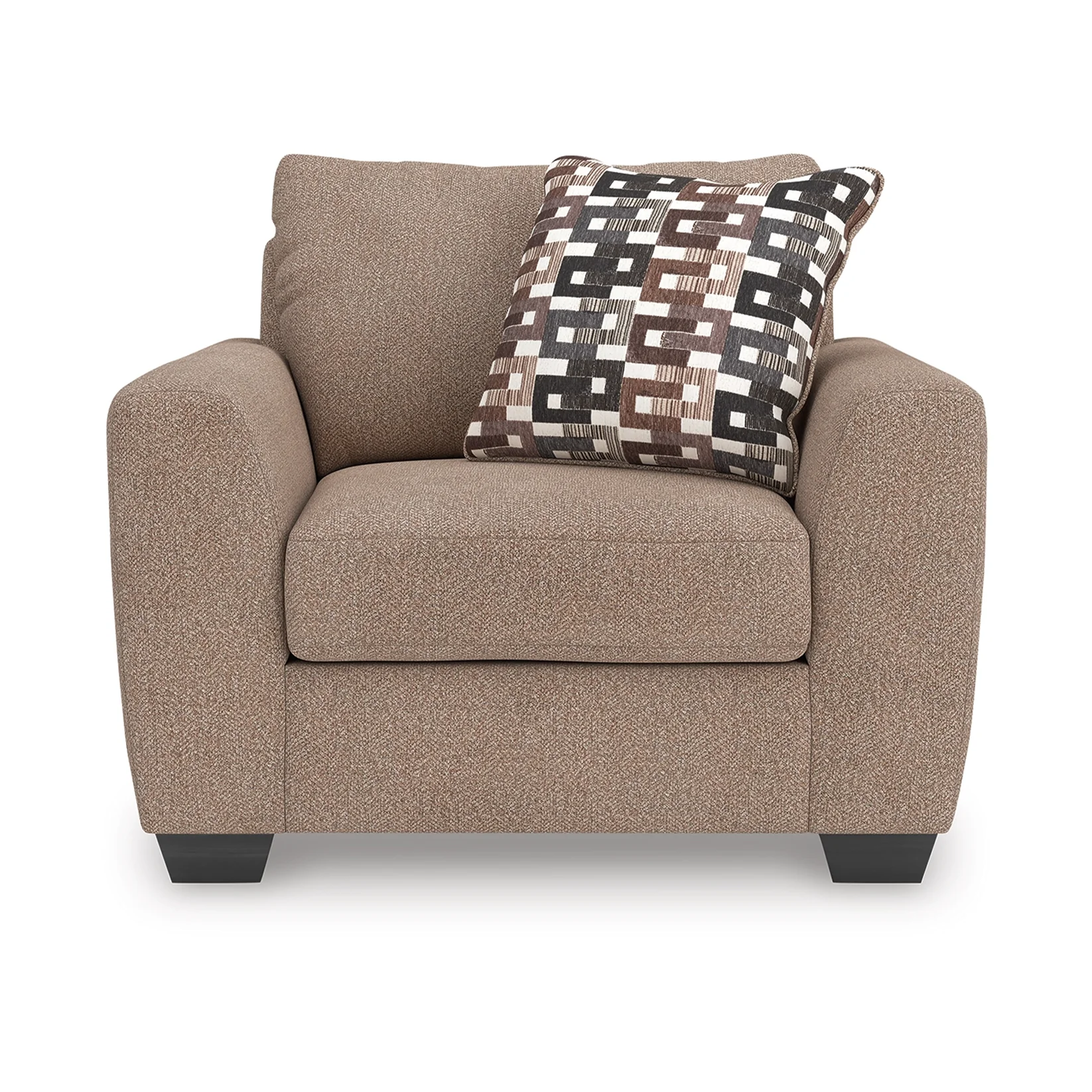 Triston-Peaks - Suede - Chair And A Half