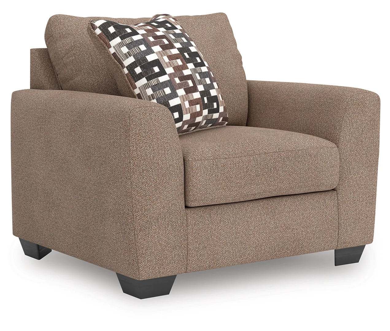Triston-Peaks - Suede - Chair And A Half - Image 2
