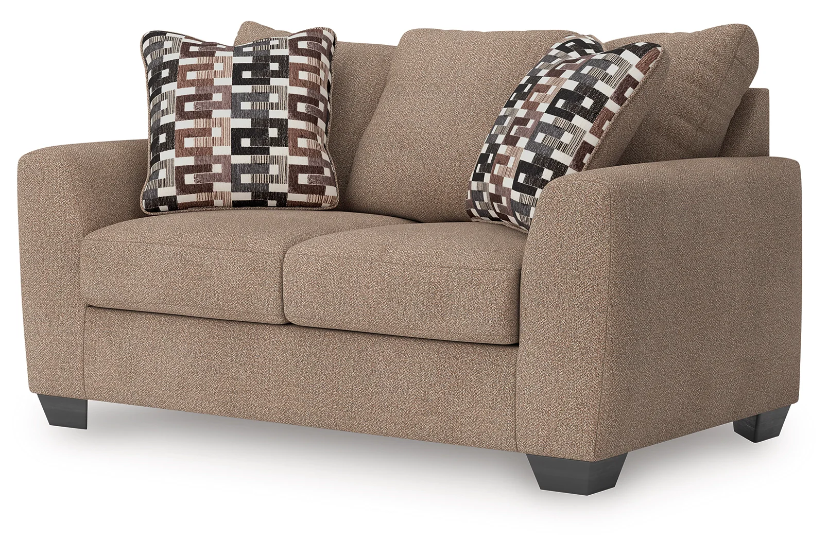 Triston-Peaks - Suede - Loveseat - Image 2
