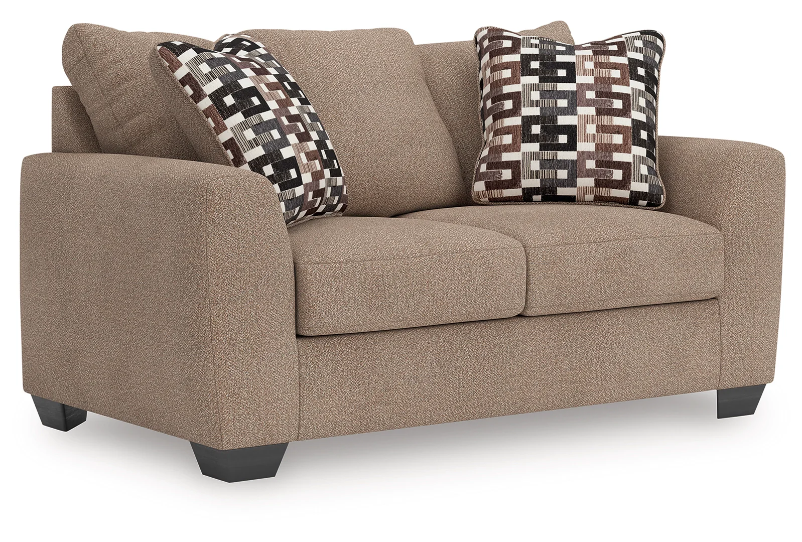 Triston-Peaks - Suede - Loveseat - Image 3