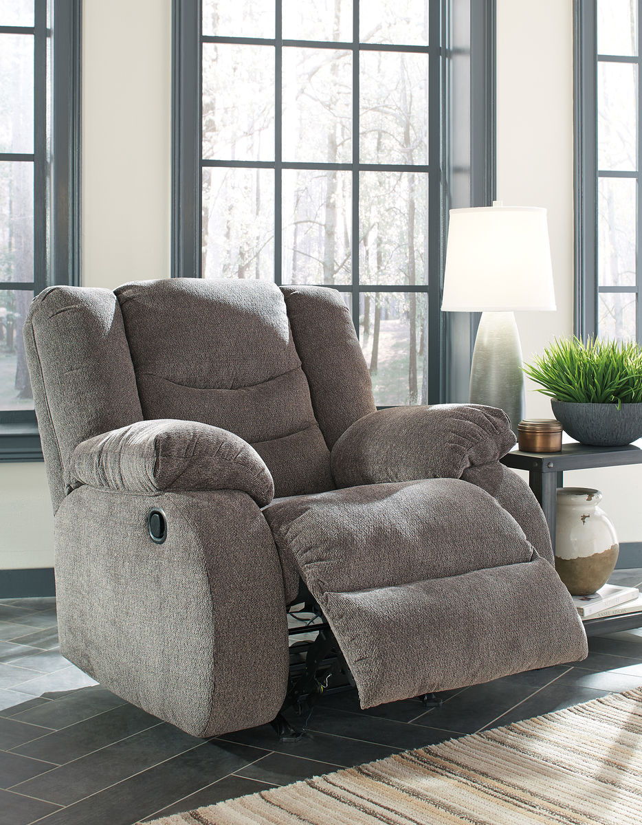Tulen - Gray - Rocker Recliner - Image 2