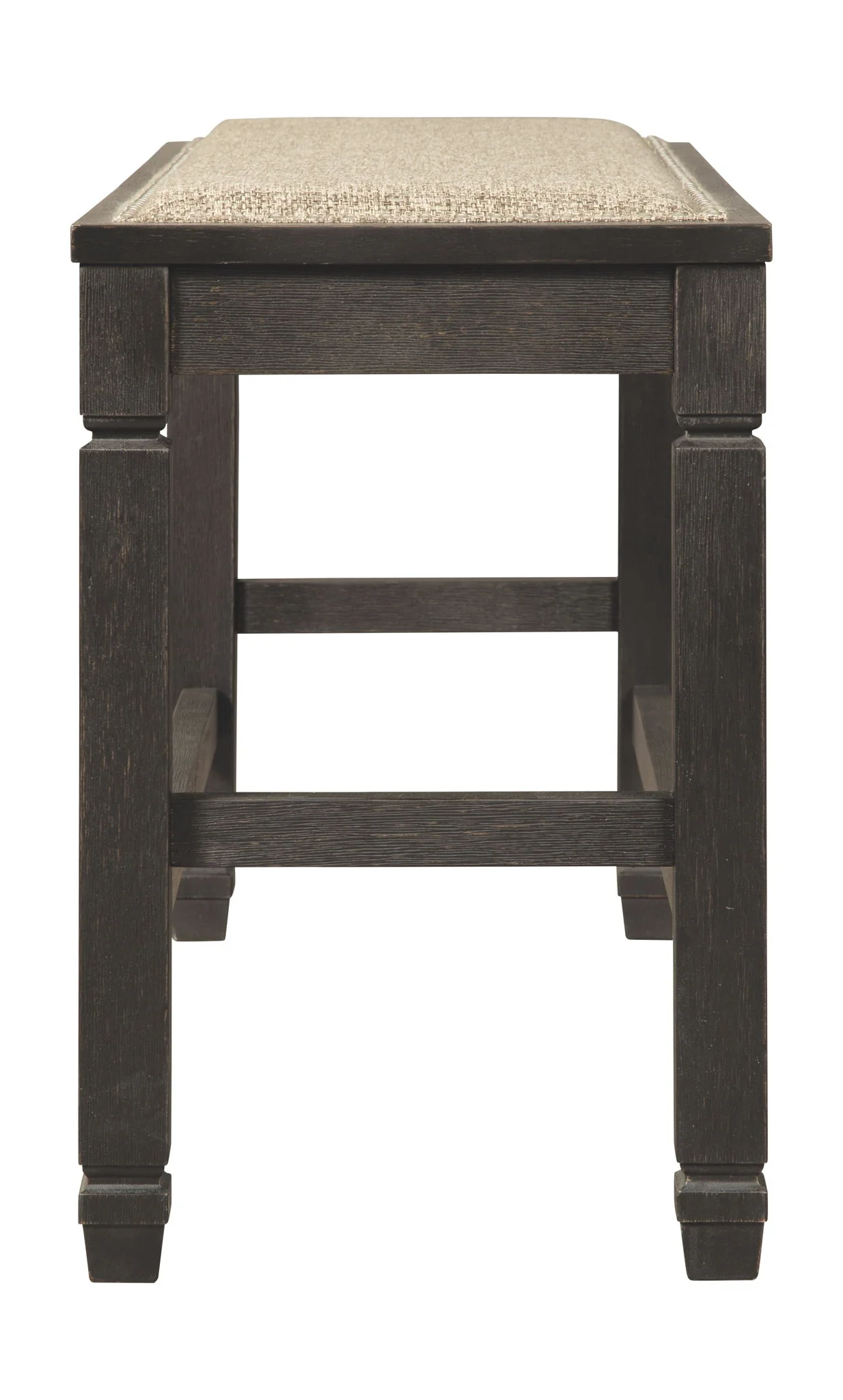 Tyler - Antique Black - Dbl Counter Uph Bench - Image 5