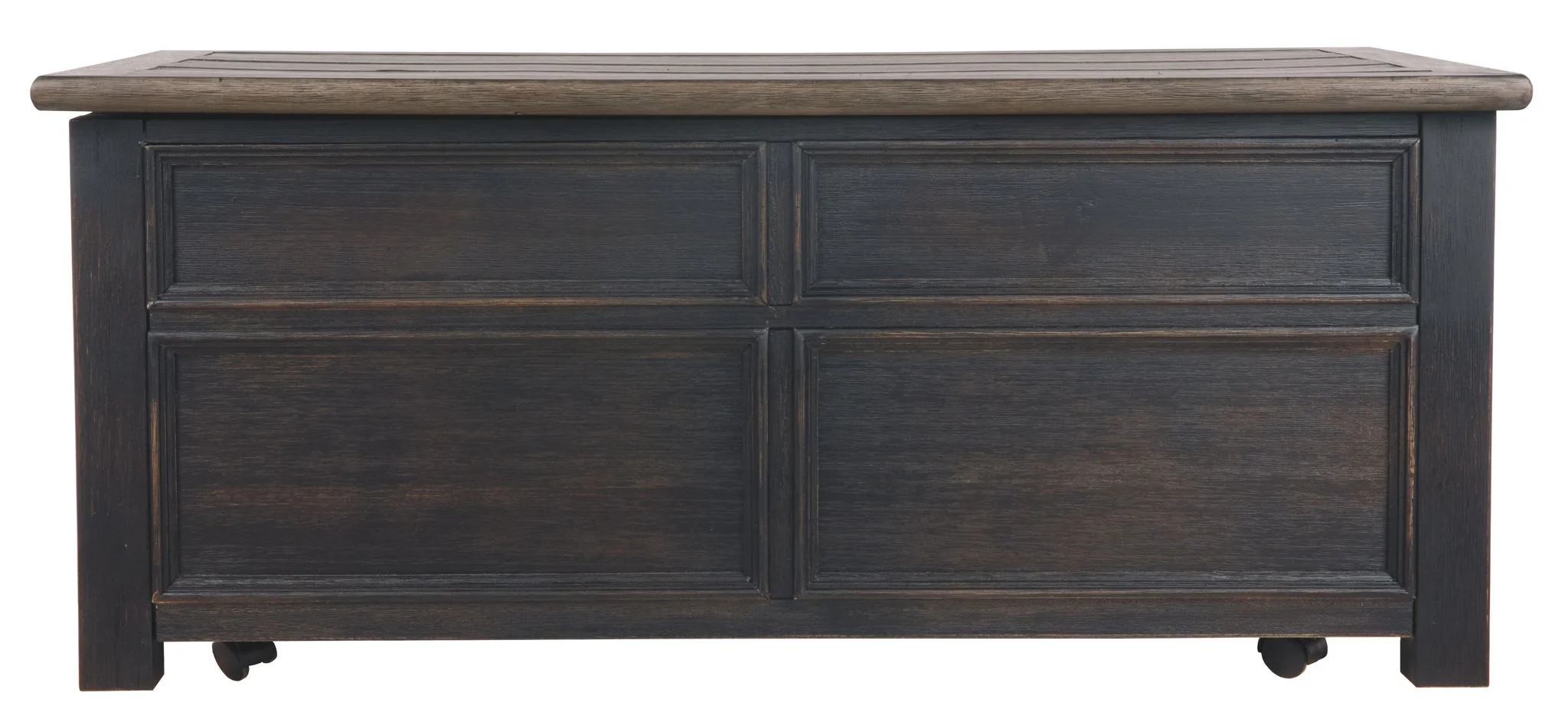 Tyler - Grayish Brown / Black - Lift Top Cocktail Table - Image 4