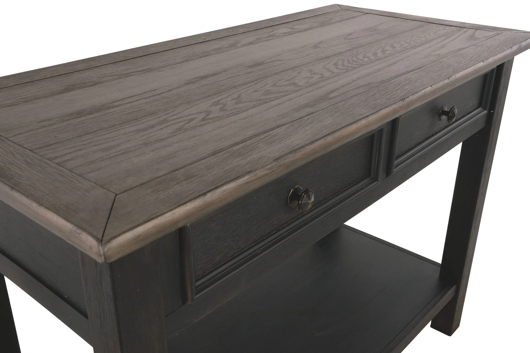 Tyler - Grayish Brown / Black - Sofa Table - Image 6