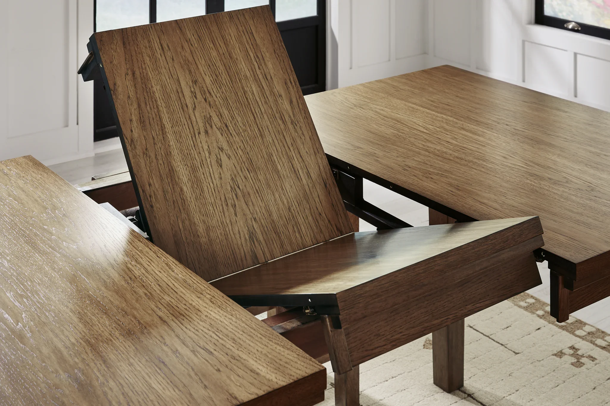 Urbinforte - Light Brown - Counter Height Dining Extension Table - Image 4