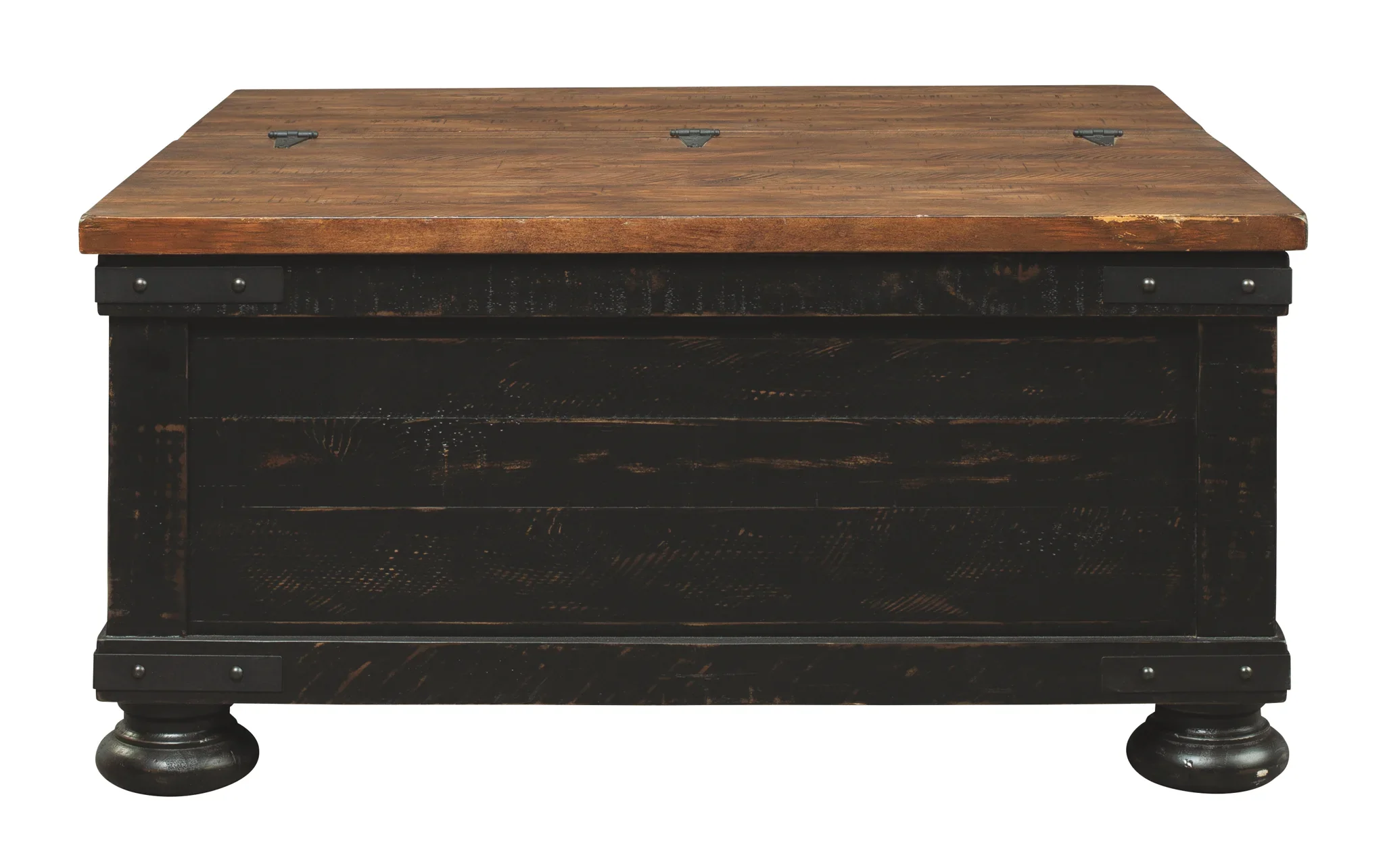 Valebeck - Black / Brown - Lift Top Cocktail Table - Image 6