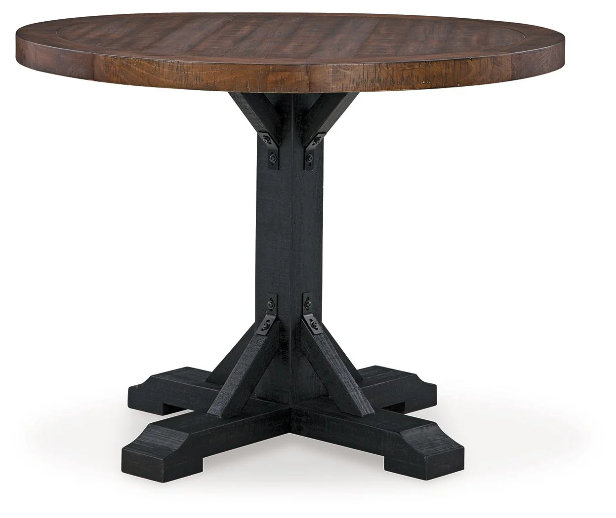 Valebeck - Multi - 4 Pc. - Counter Height Dining Table, 2 Barstools - Image 4