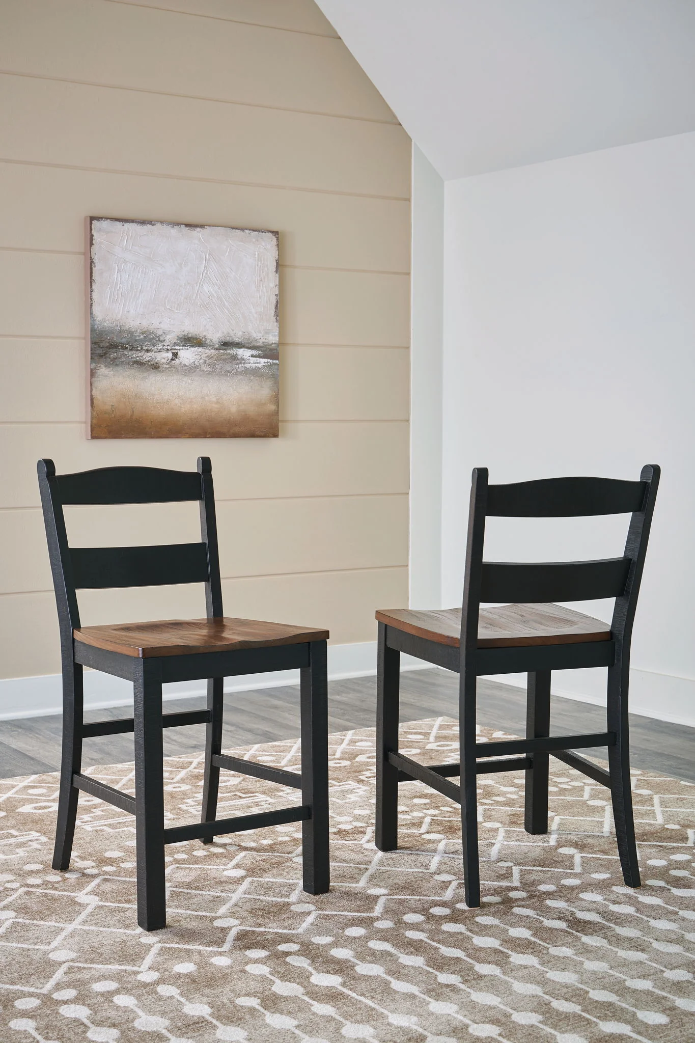 Valebeck - Multi - 6 Pc. - Counter Height Dining Table, 4 Barstools - Image 4