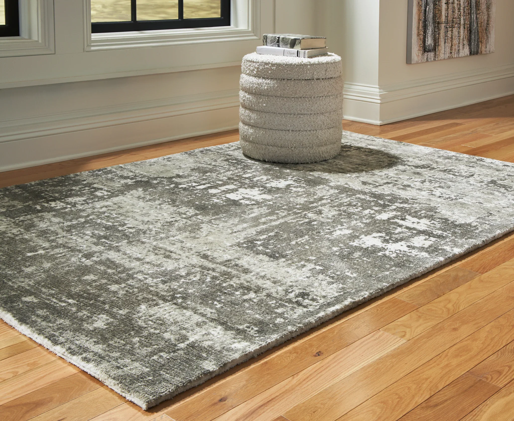 Valmontic - Gray - Large Rug - 8' x 10' - Image 2