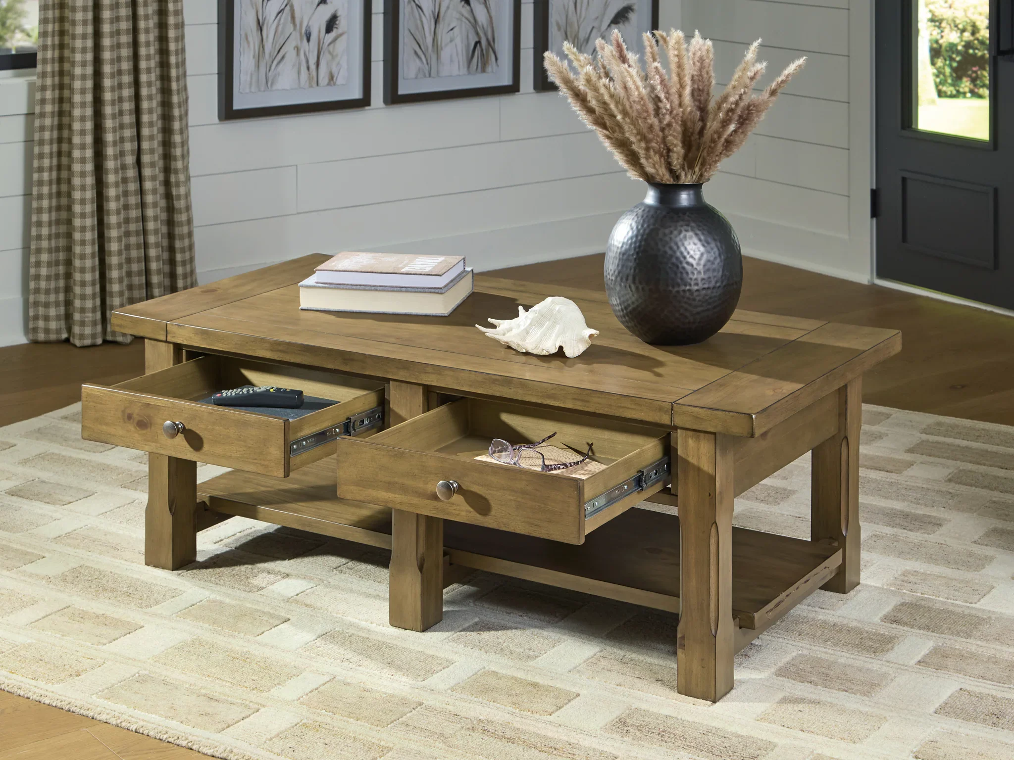 Vandenmore - Medium Brown - Rectangular Cocktail Table - Image 6