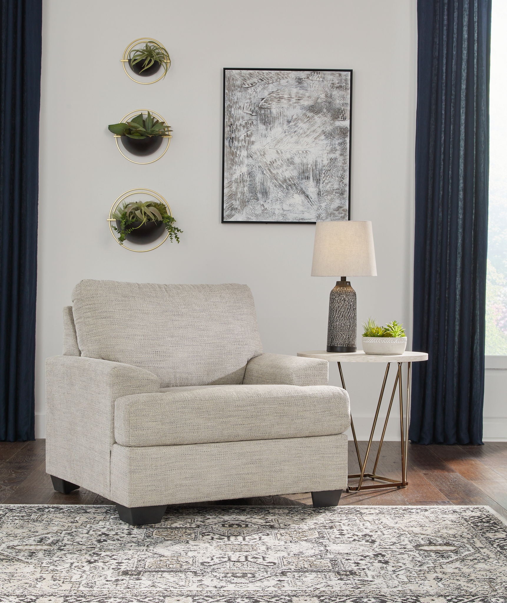 Vayda - Pebble - Chair - Image 2