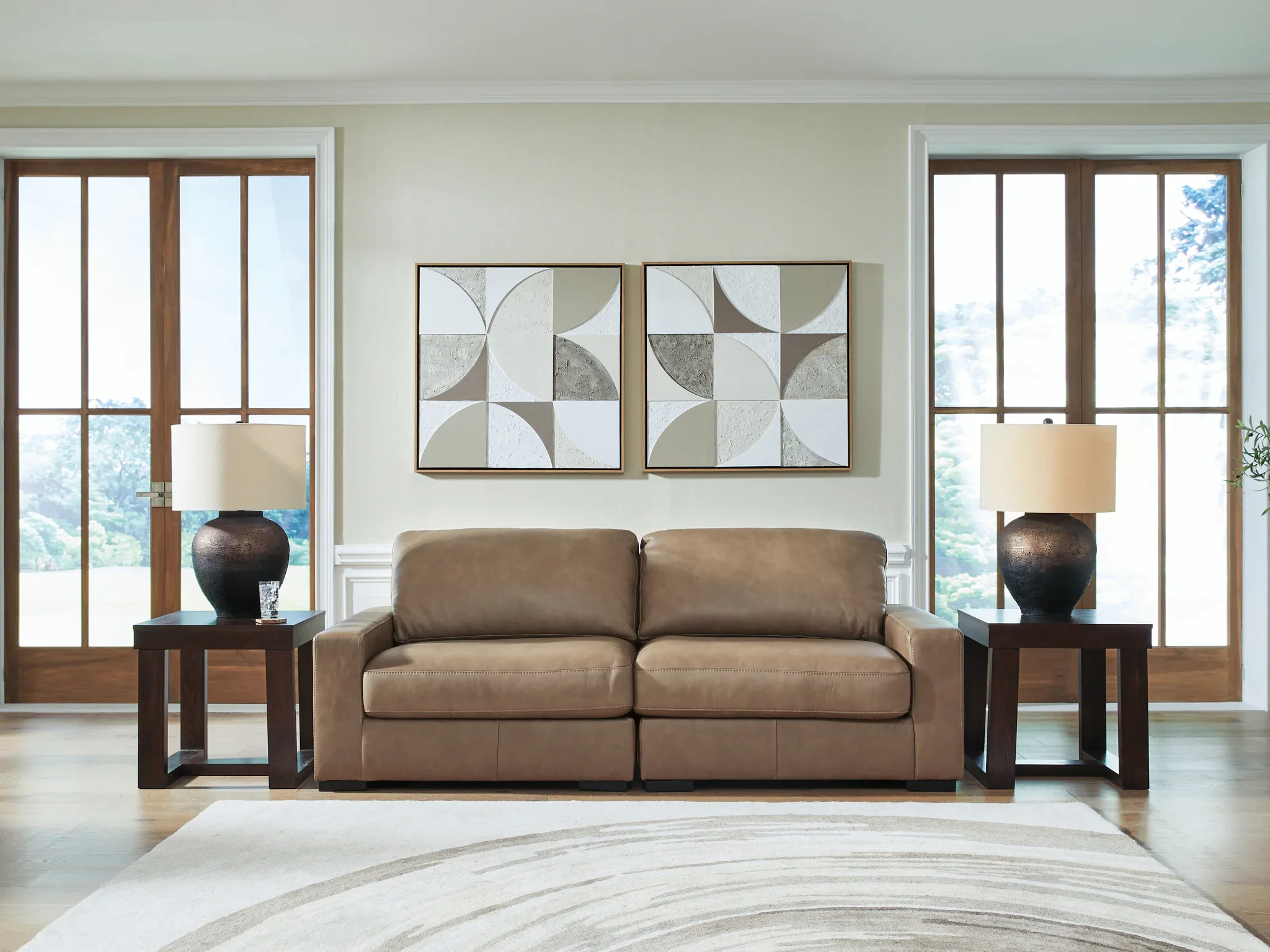 Veronella - 2-Piece Sectional Sofa - Sahara - Image 3