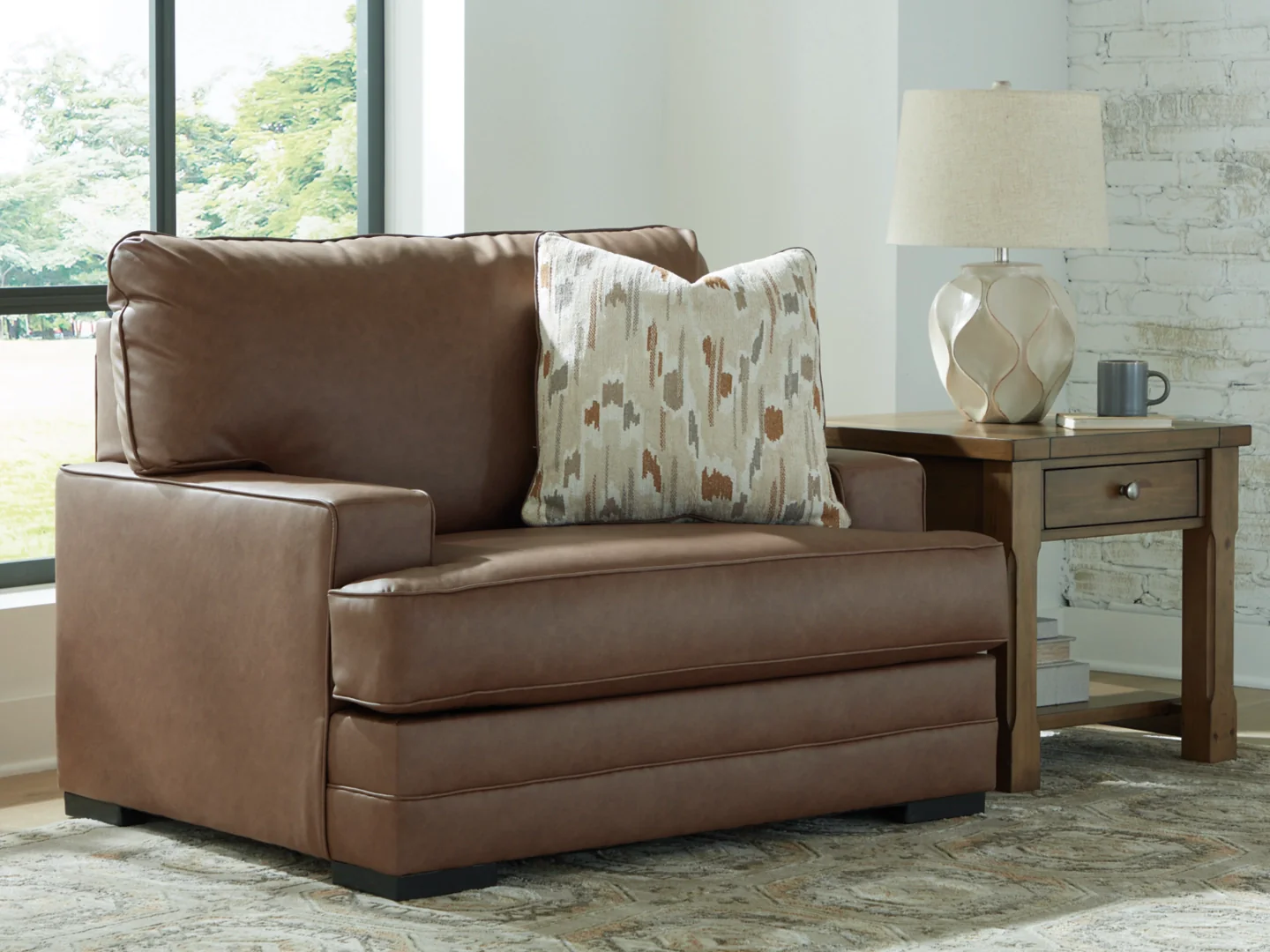 VillaCourt - Caramel - Chair And A Half - Image 3