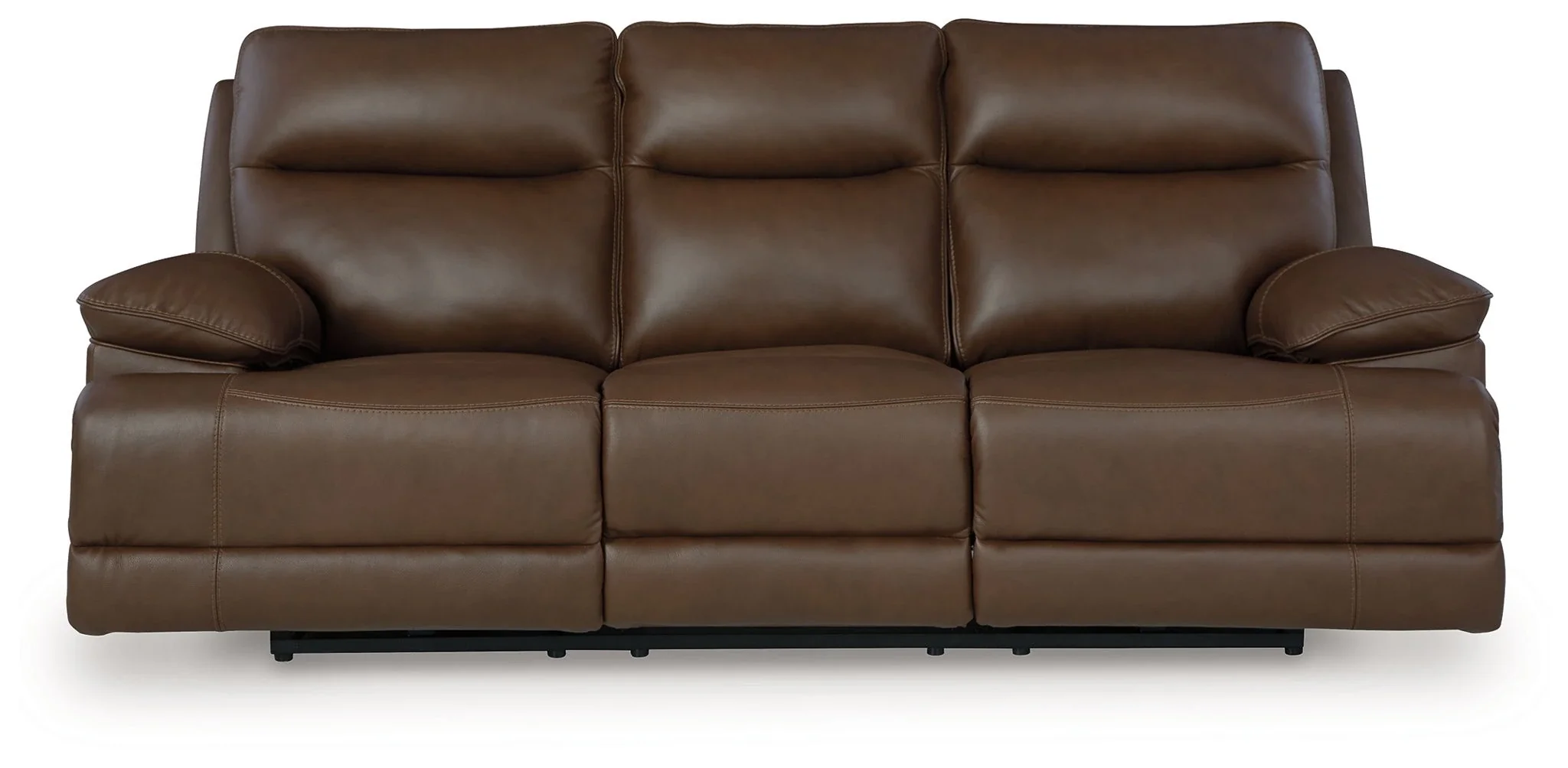 Vonryan - Tobacco - Power Reclining Sofa With Adj Headrest - Image 2
