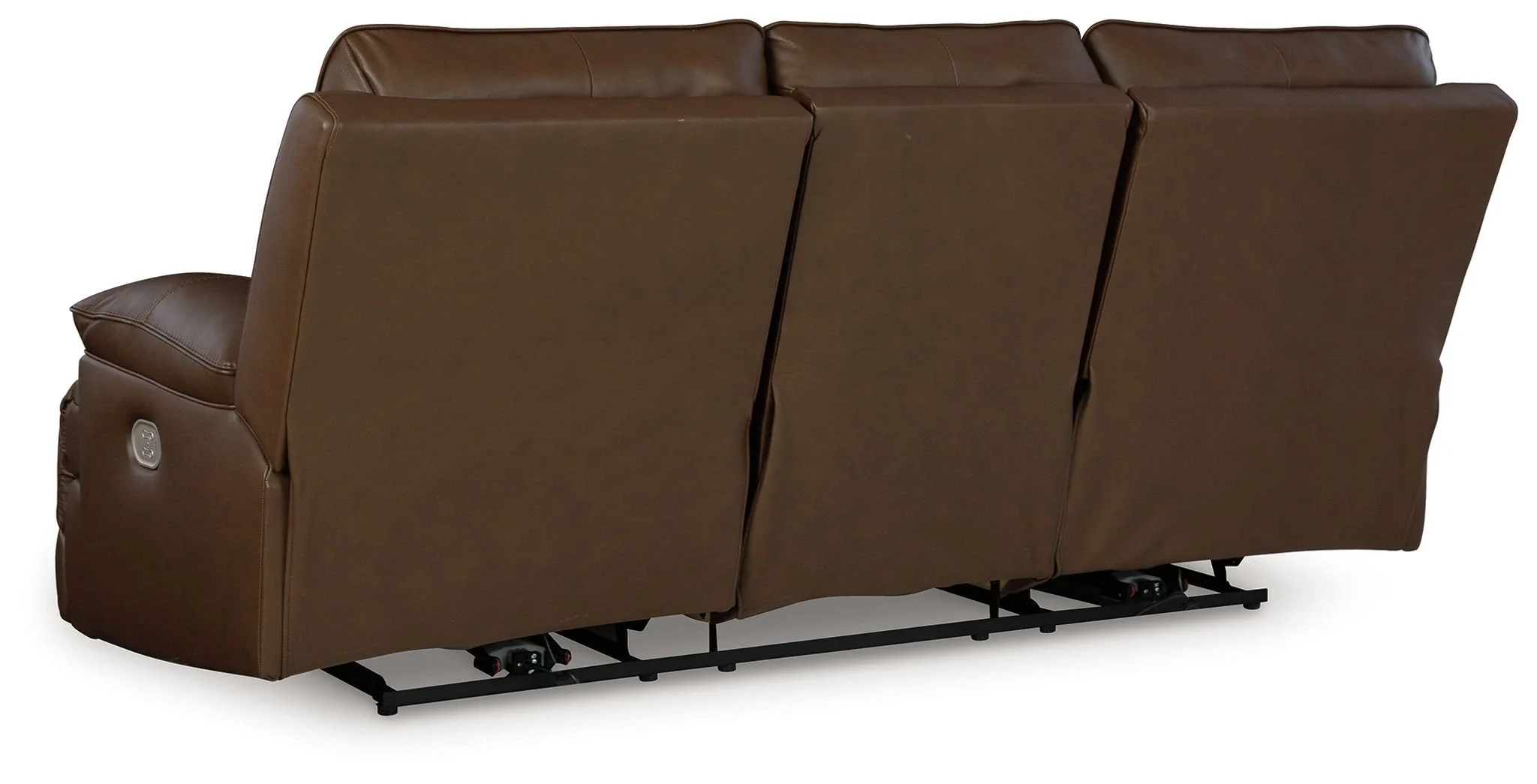 Vonryan - Tobacco - Power Reclining Sofa With Adj Headrest - Image 3