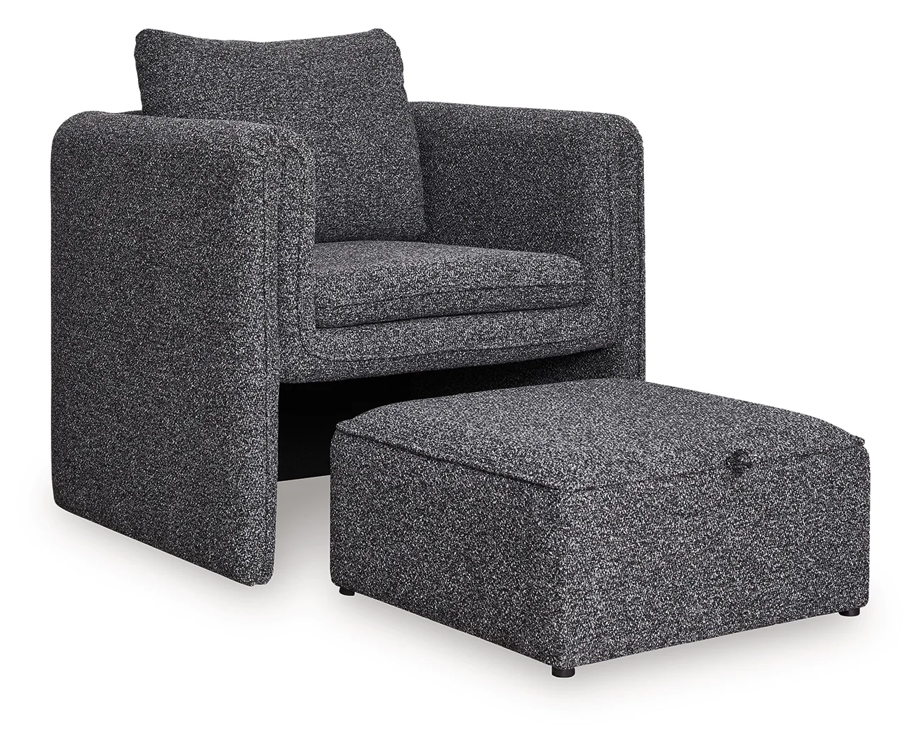 Vreni - Charcoal / Black - Accent Chair - Image 2