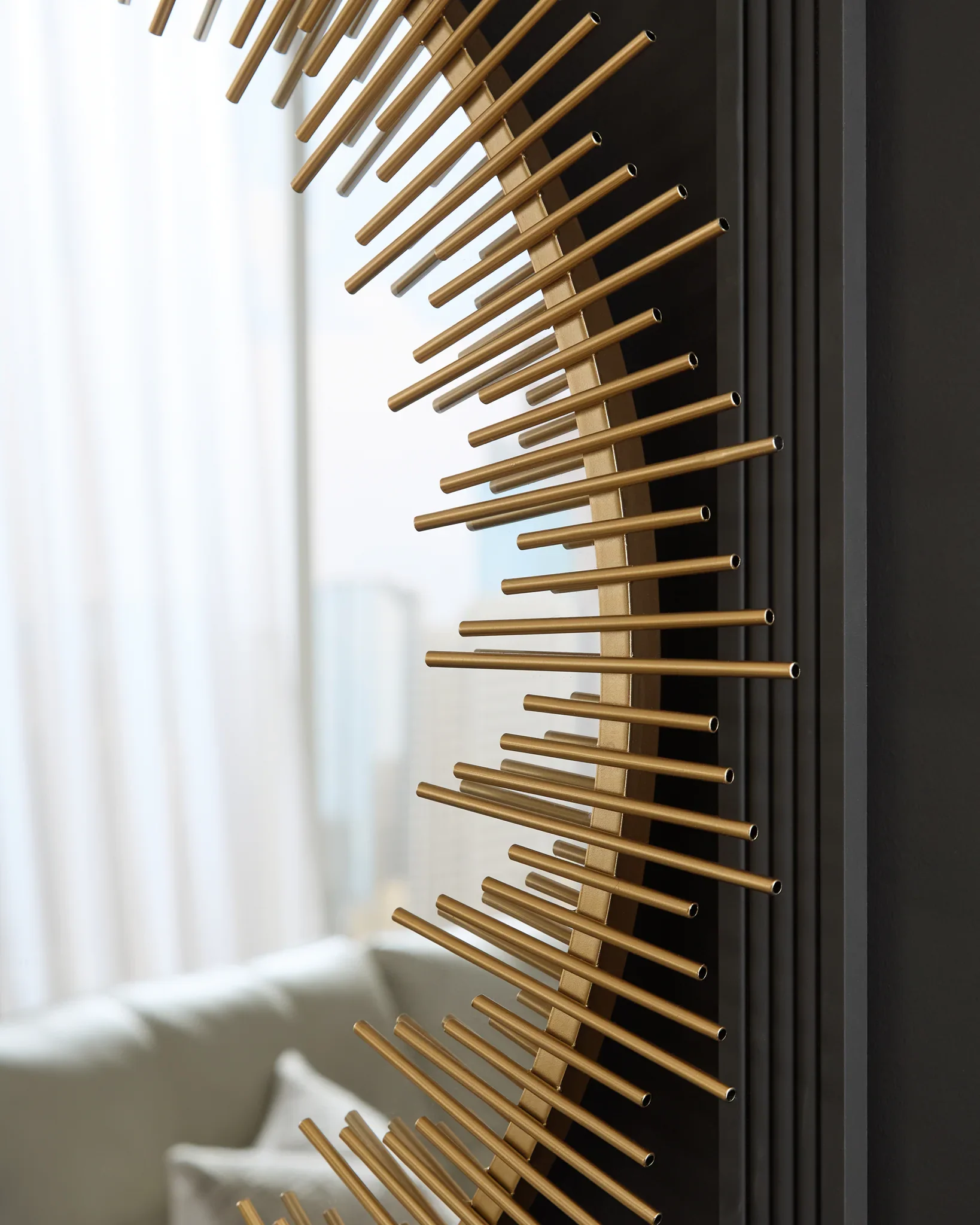 Wainport - Gold Finish - Accent Mirror - Image 4