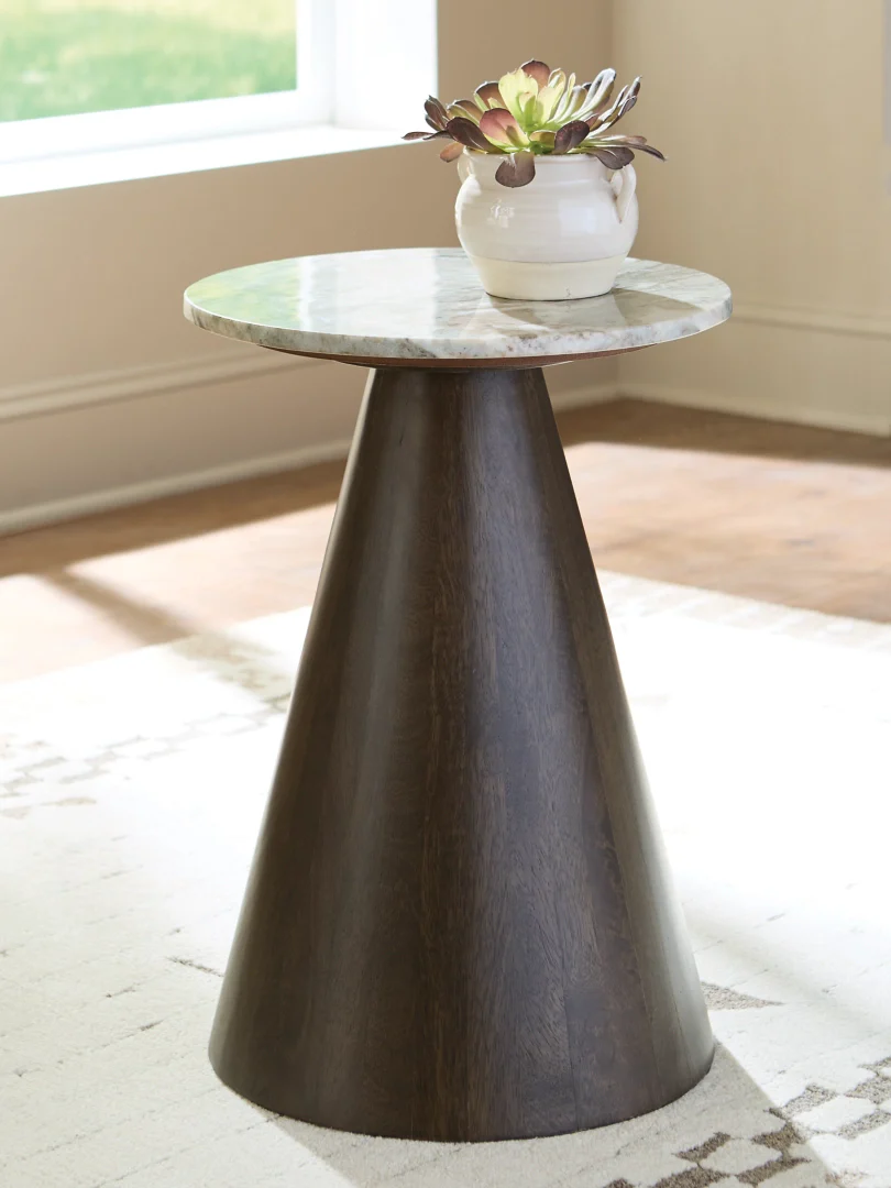 Waltnor - Gray / White / Brown - Accent Table - Image 2