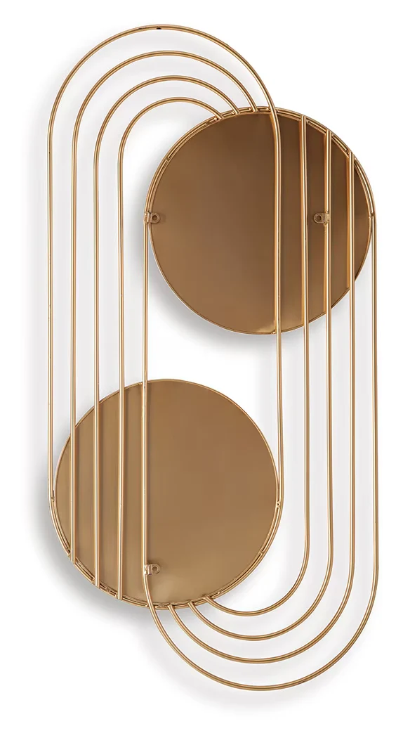 Warrenley - Gold Finish - Accent Mirror - Image 6