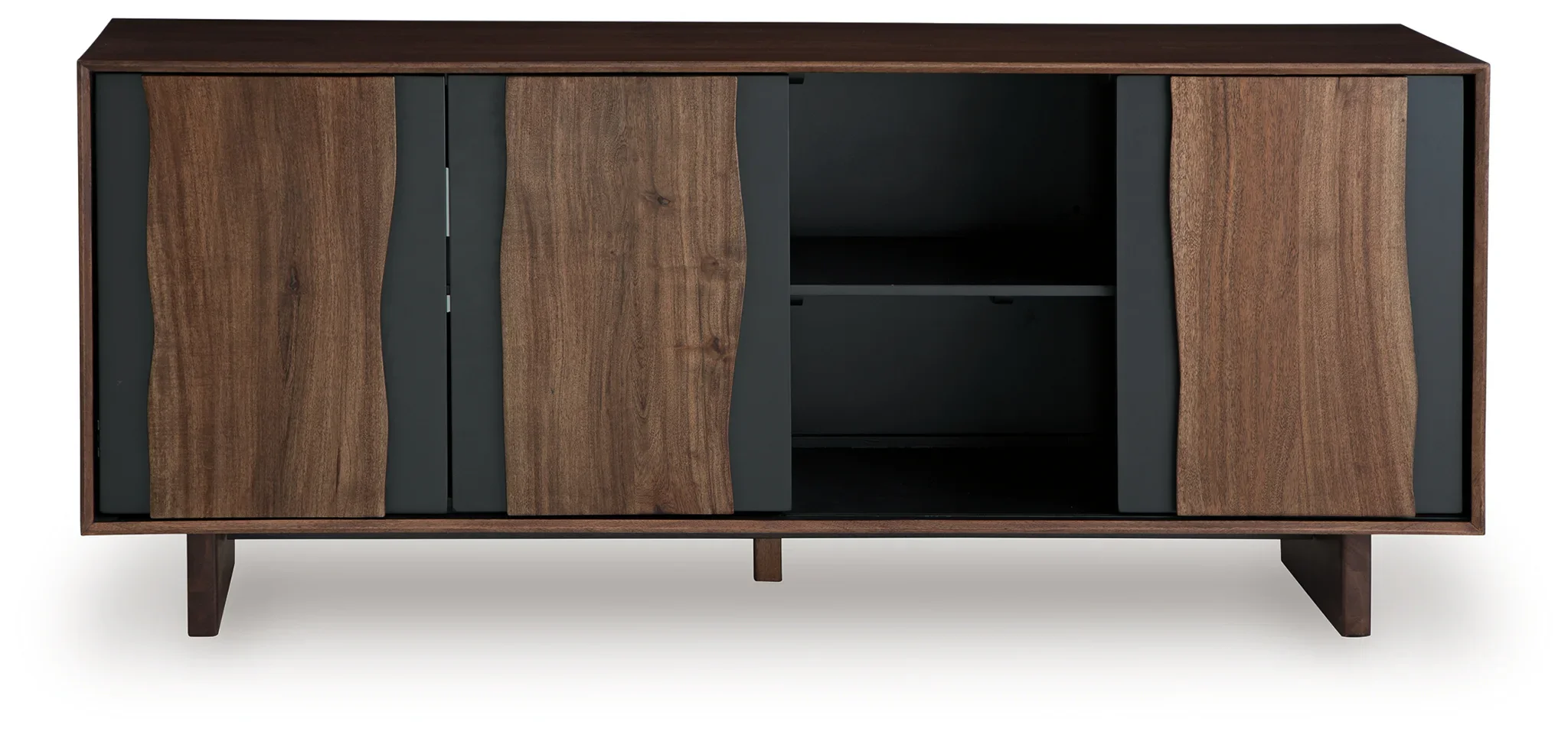 Welby - Brown / Charcoal - Accent Cabinet - Image 4