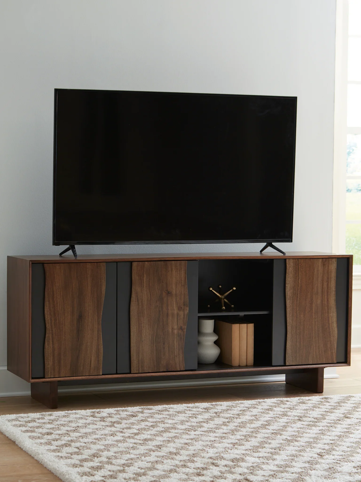 Welby - Brown / Charcoal - Accent Cabinet - Image 6