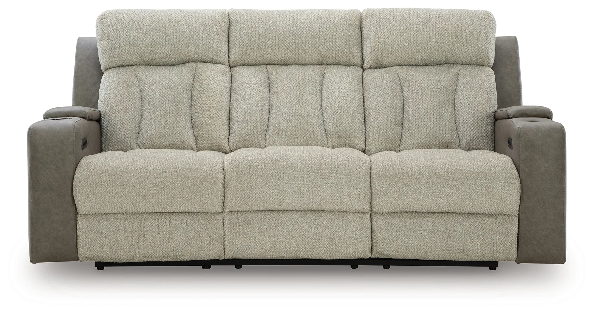 WhipLash - Sisal - Power Reclining Sofa With Adj Headrest - Image 4