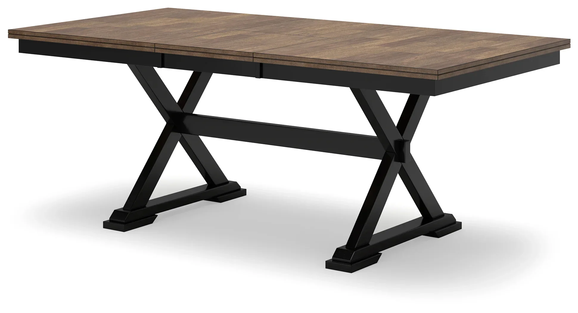 Wildenauer - Brown / Black - 6 Pc. - Extension Table, 4 Side Chairs, Bench - Image 3