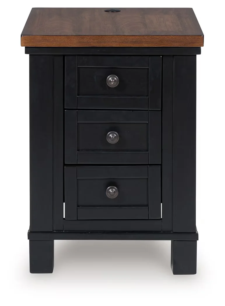 Wildenauer - Brown / Black - Chair Side End Table - Image 7