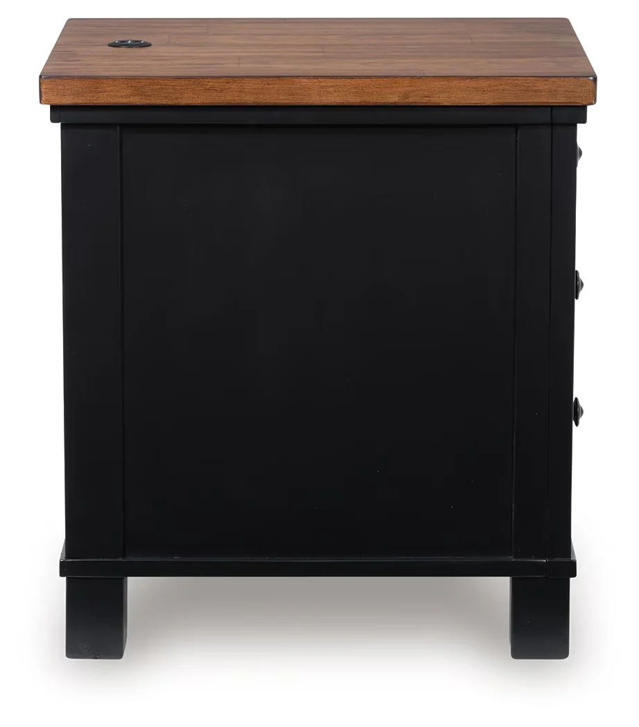 Wildenauer - Brown / Black - Chair Side End Table - Image 8