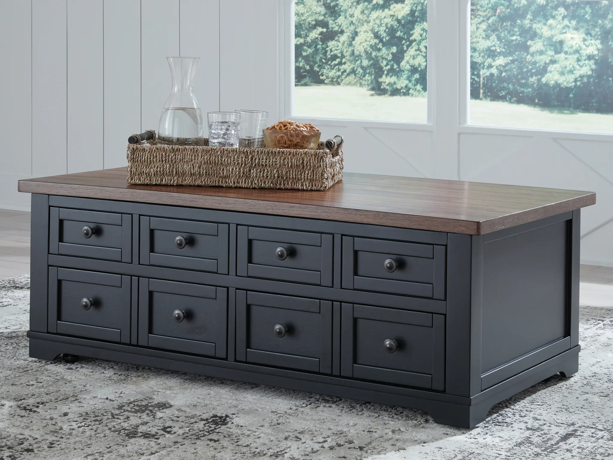 Wildenauer - Brown / Black - Lift Top Cocktail Table - Image 3