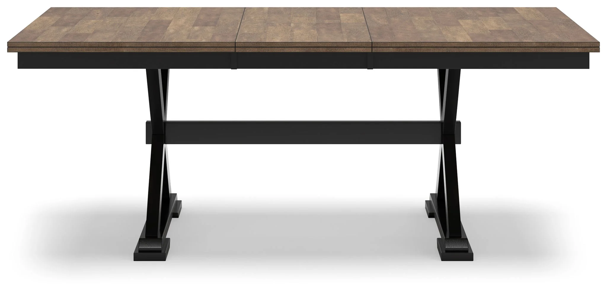 Wildenauer - Brown / Black - Rectangular Dining Extension Table Table - Image 5