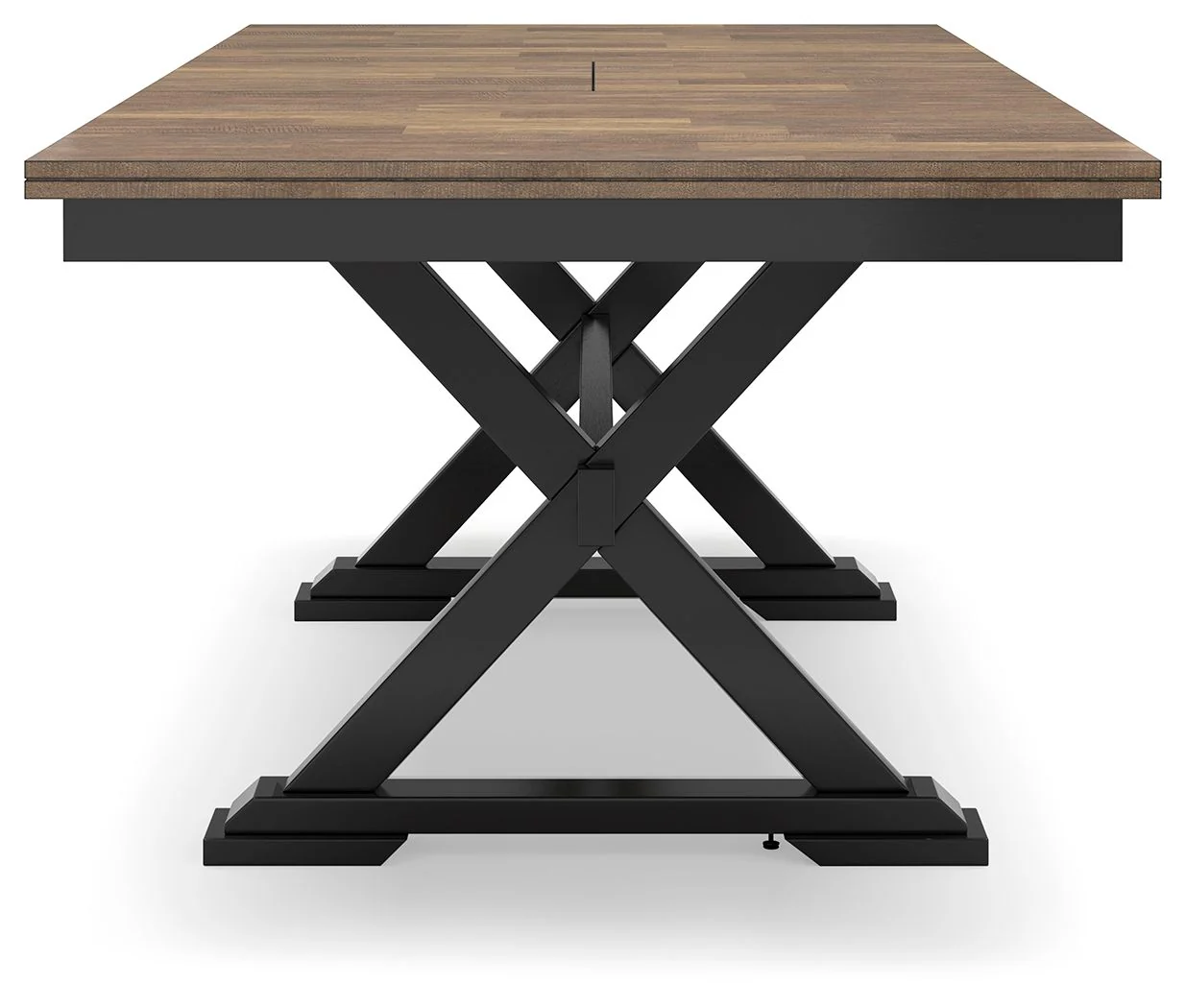 Wildenauer - Brown / Black - Rectangular Dining Extension Table Table - Image 7