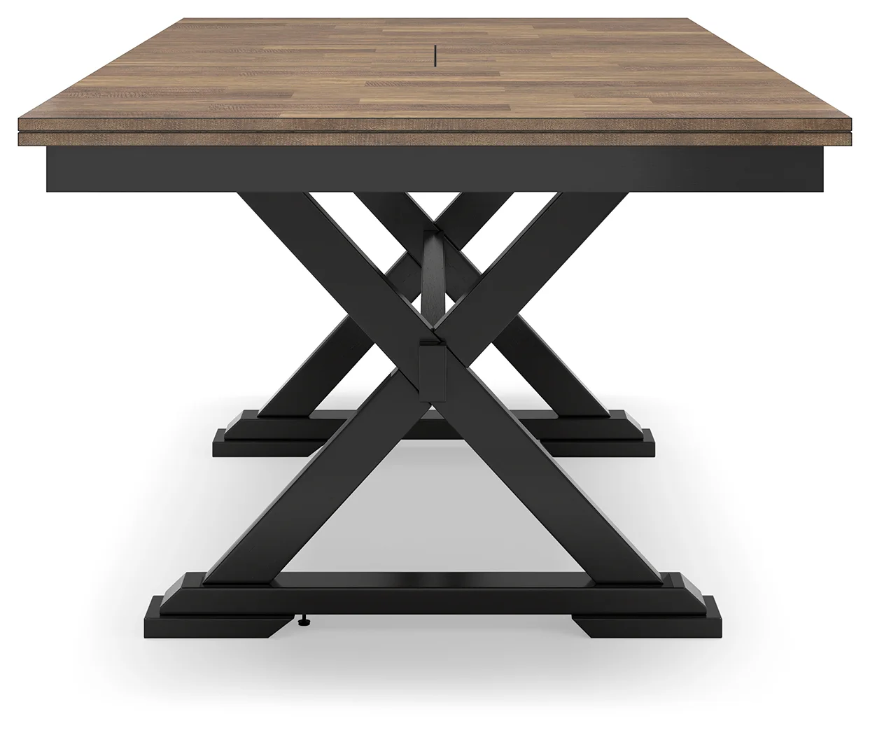 Wildenauer - Brown / Black - Rectangular Dining Extension Table Table - Image 8