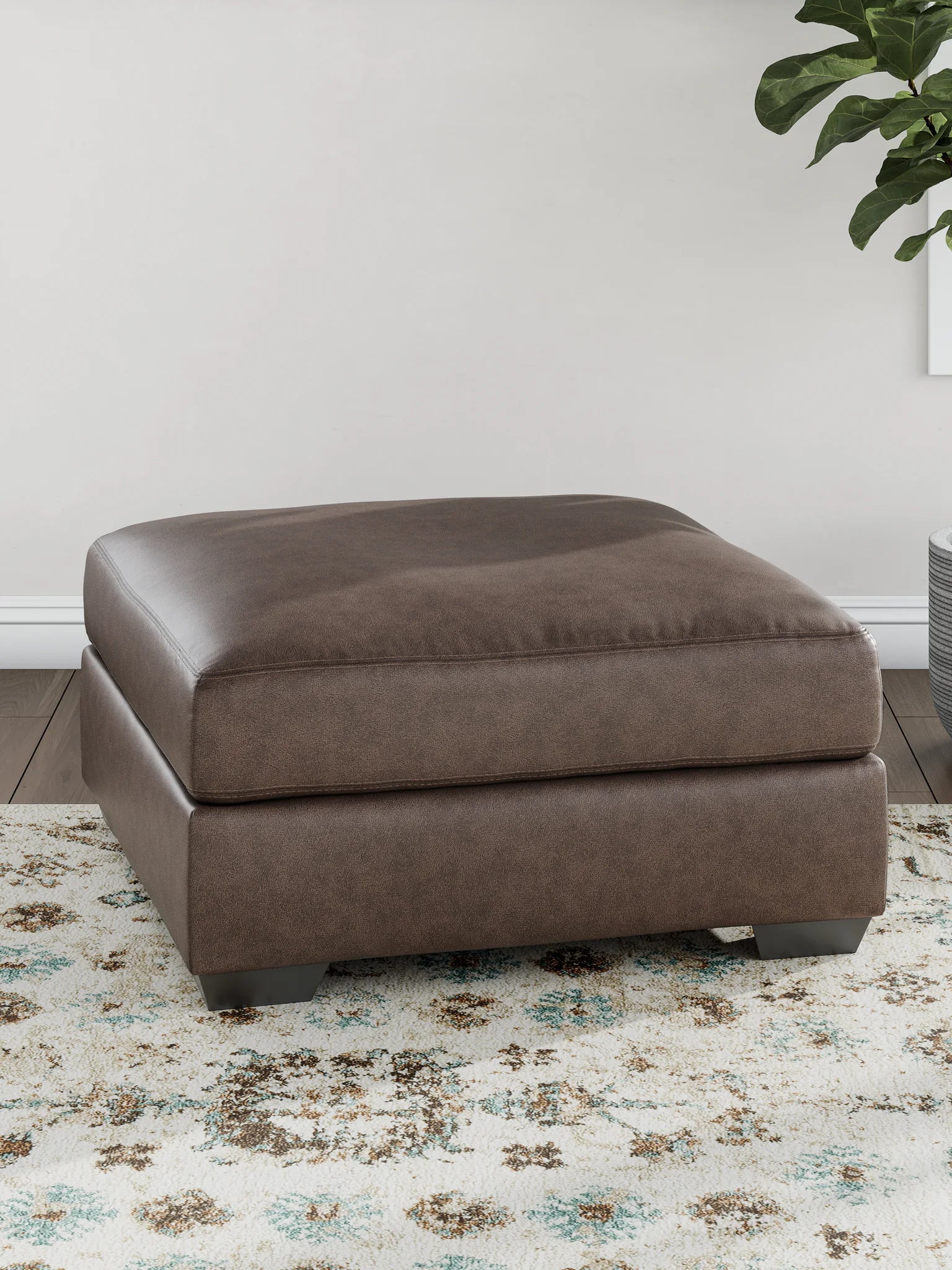 WillowBend - Umber - Oversized Accent Ottoman - Image 3