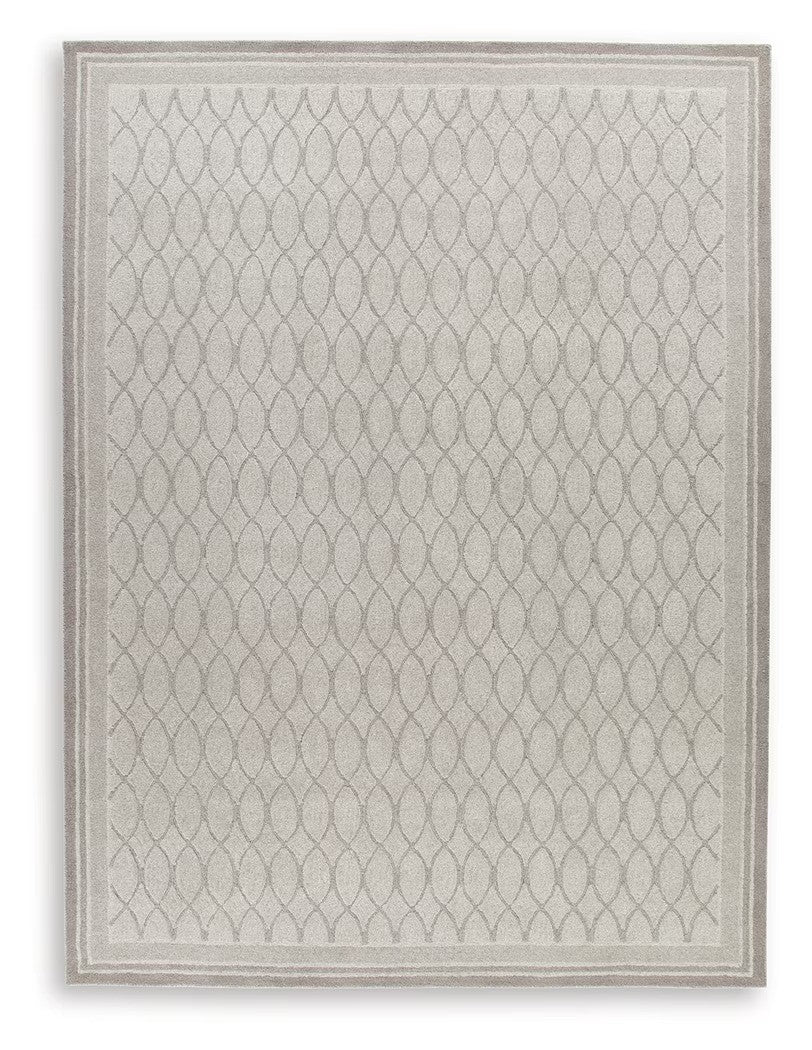 Wimney - Gray - Extra Large Rug - 10' x 14'