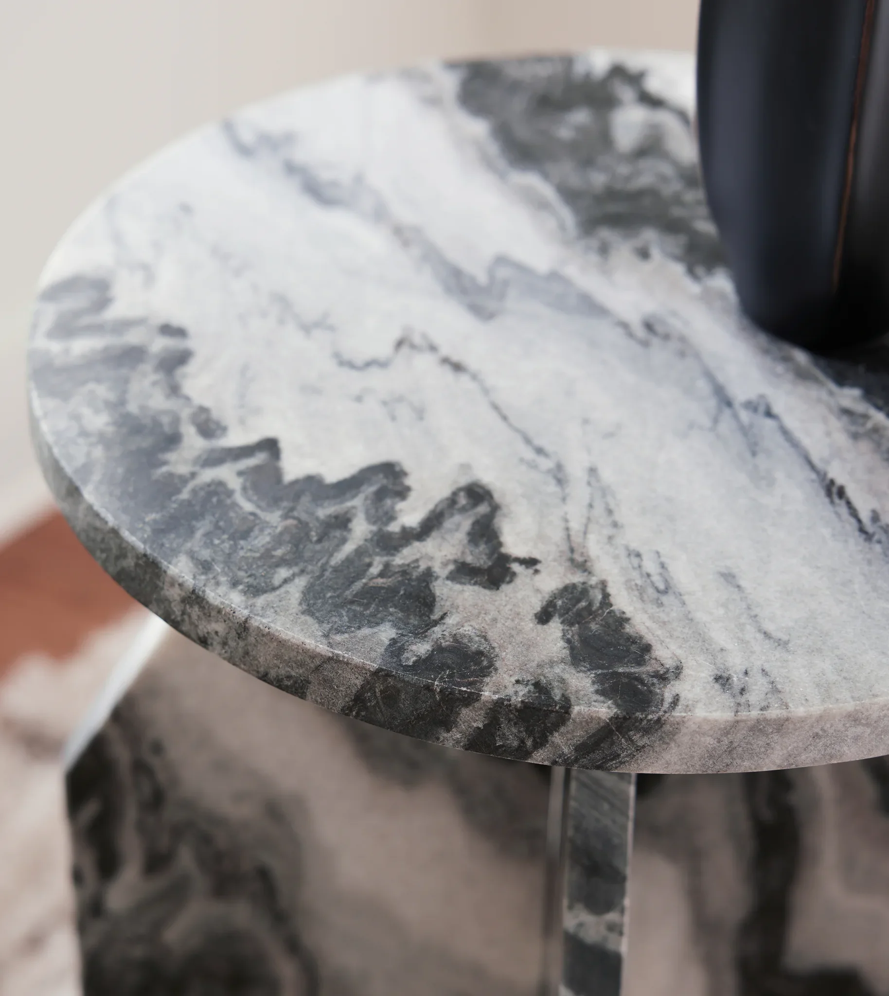 Wrenlane - Black / White / Taupe - Accent Table - Image 4