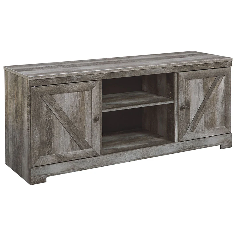 Wynnlow - Gray - 63" TV Stand W/Fireplace Option