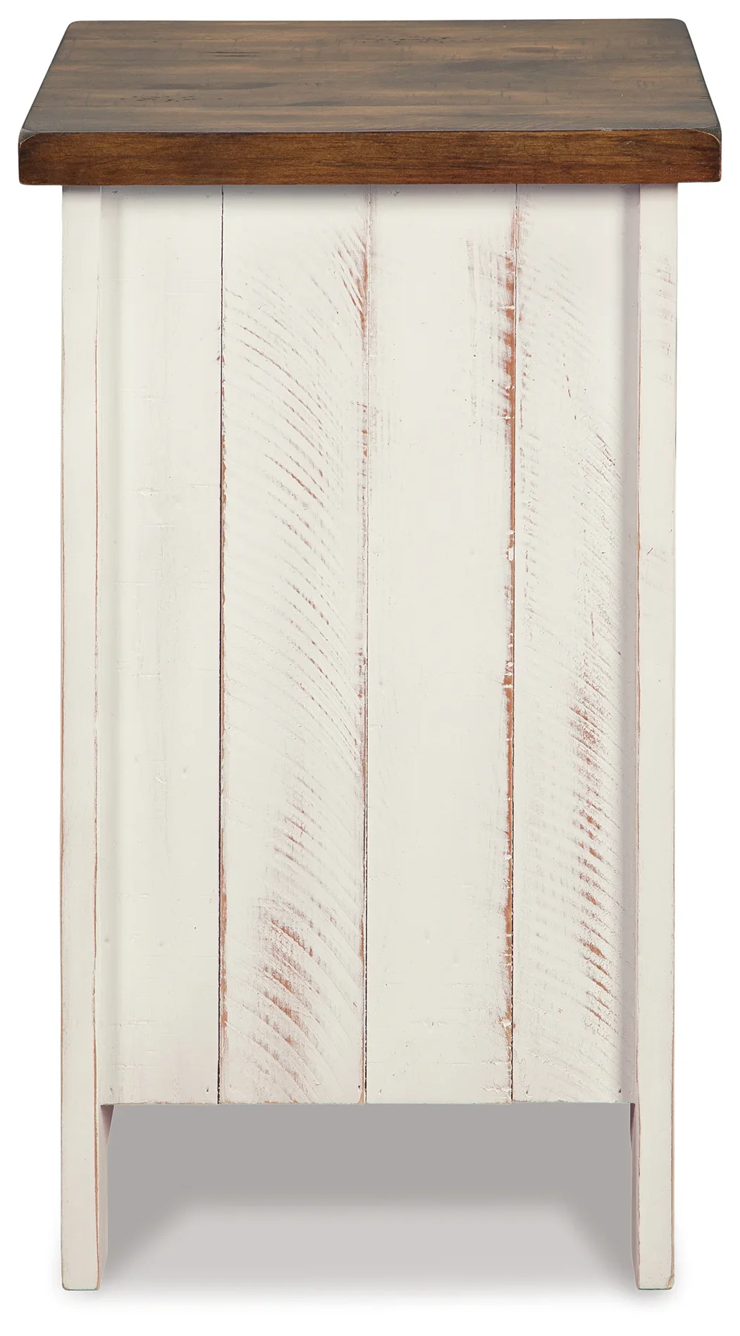 Wystfield - White / Brown - Chair Side End Table - Image 6