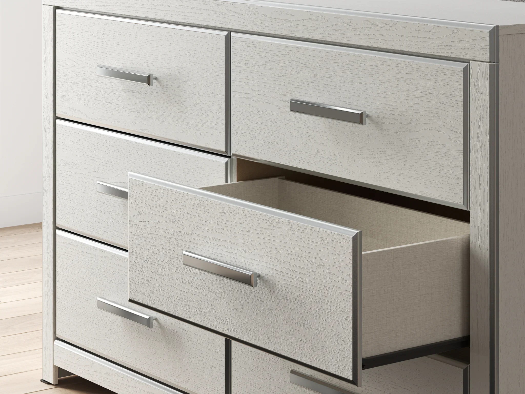 Zuraleus - Six Drawer Dresser - White - Image 10