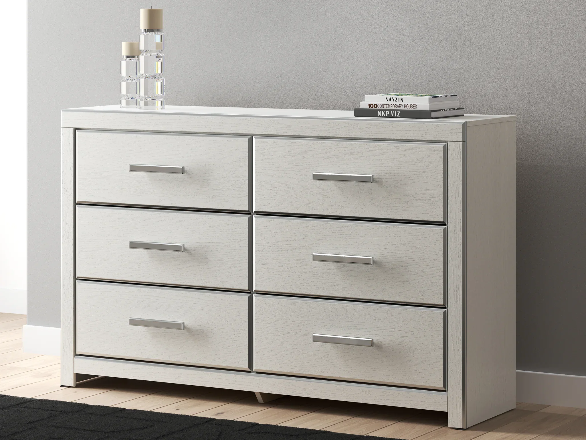Zuraleus - Six Drawer Dresser - White - Image 2