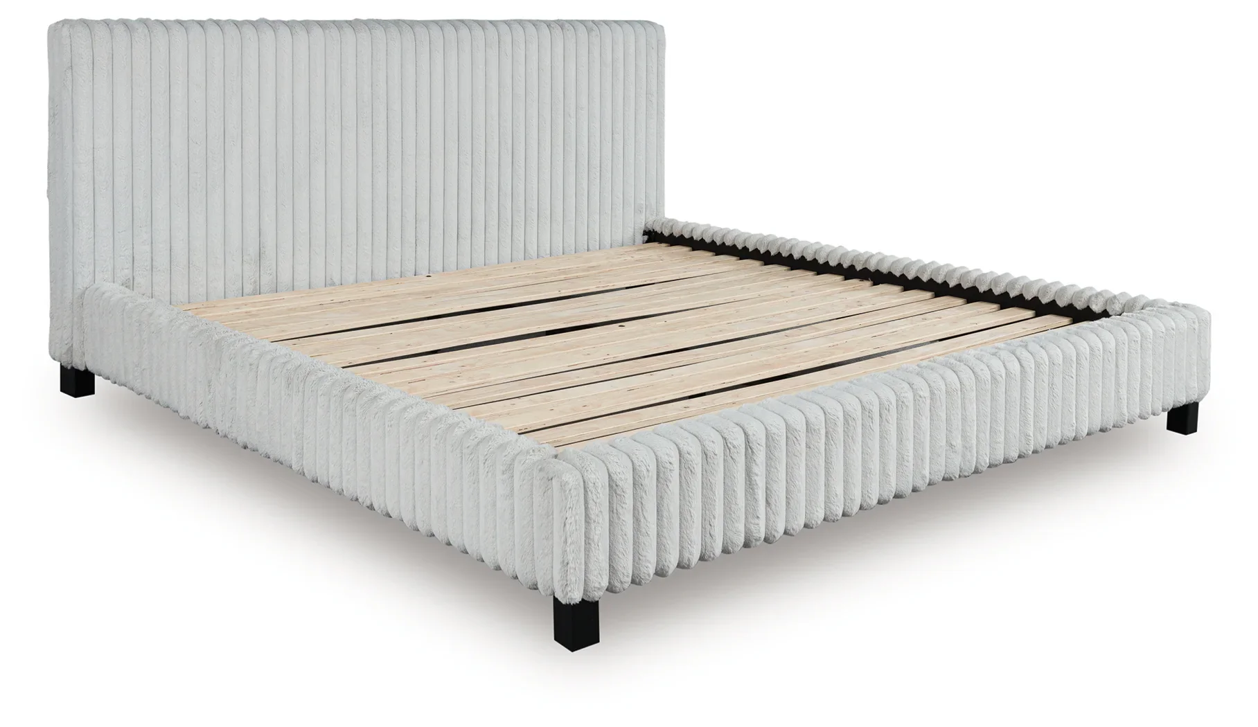 Zuraleus - White - California King Upholstered Bed - Image 2