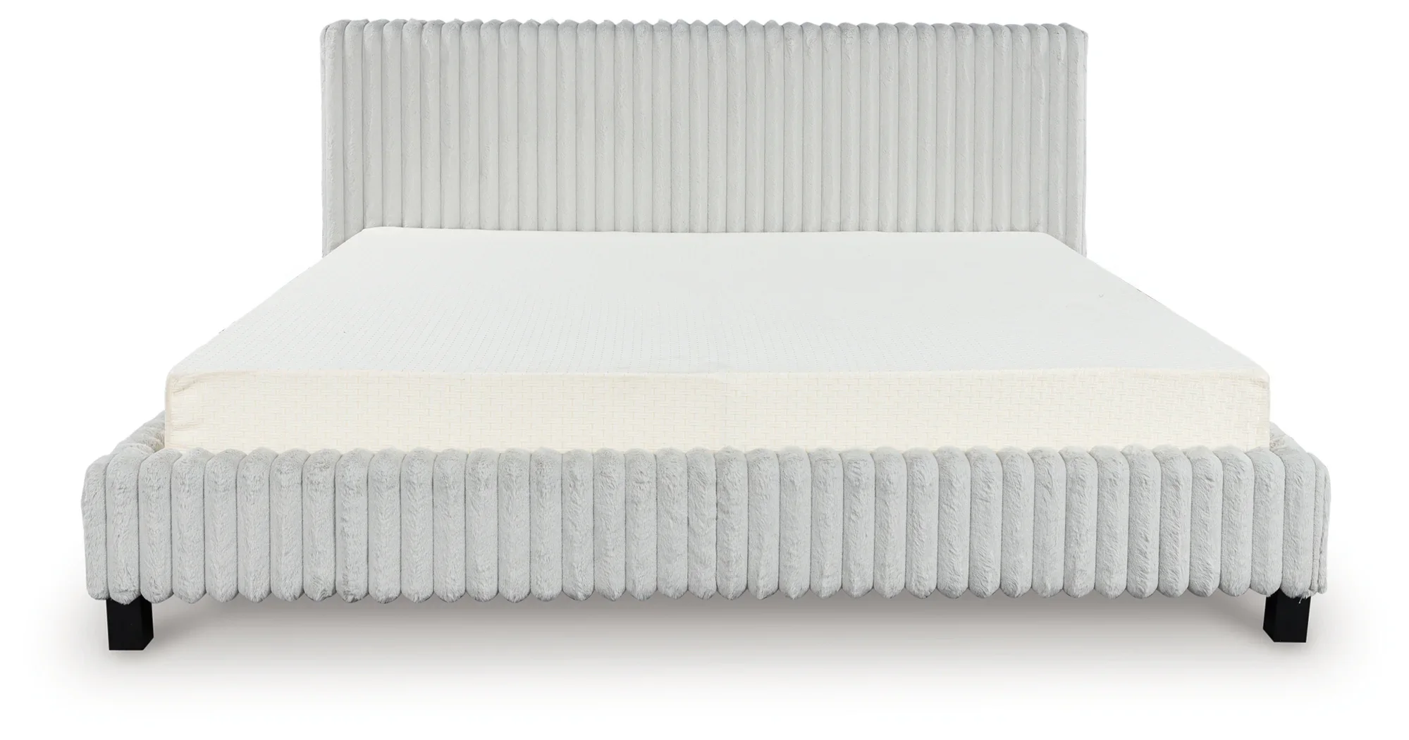 Zuraleus - White - California King Upholstered Bed - Image 3