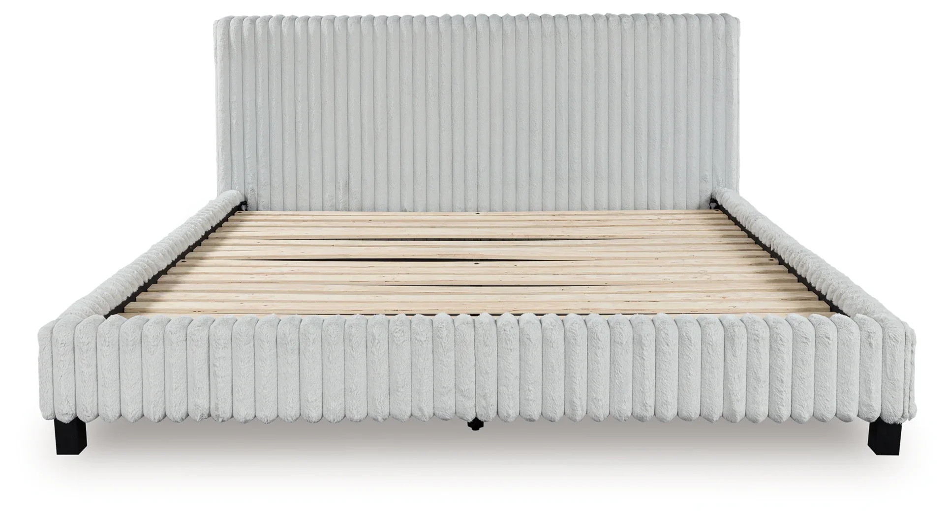 Zuraleus - White - California King Upholstered Bed - Image 4